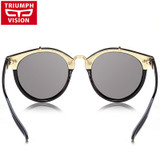 Fashion Vintage Sunglasses Women Round Gradient Sun Glasses Women Eyewear Brand New Designer Retro Female Oculos de sol Feminino