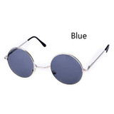 Fashion Vintage Round Sunglasses For Women Men Brand Designer Mirrored Glasses Retro Female Male Sun Glasses Men's Women's Pixel