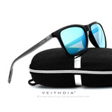 Fashion Veithdia Luxury Mens Polarized UV400 Sunglasses Driving Glasses Eyewear