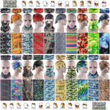 Fashion Turban Magic Headband Riding Veil Multi Head Scarf Scarves Face Bandana Weather Closure