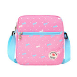 QZH 3 PCS/Set Backpacks Set Women Animal Cute Children Girls Bow Printing Schoolbags Backpack Teenager Girl School Bag