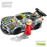 Qunlong Racing Car Building Blocks Educational Action Figures Compatible Legoe City Enlighten Bricks Christmas Gift Toys For Kid