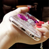 Quicksand Wine Glass Phone Cases for iPhone 7 7 Plus 6s 6 Plus