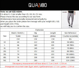QUANBO New Summer Retro Style Linen Casual Pants Solid  Thin Breathable Loose Radish Pants Fashion Harem Pants Plus size M-5XL