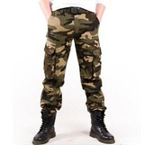 Quality military Camouflage pants overalls male army casual cargo pants tactical combat pants plus size