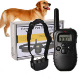 Quality Electronic Dog Collar Remote Control Anti Bark Dog Shock Training Collar With LCD Display 998D Included 2 AAA batteries