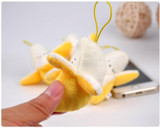 Quality children's babies like small gifts, toys, plush bananas, dolls toys plush public gifts wedding bouquets decorative dolls