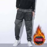 Quality Brand Casual Men Pants Hip Hop Harem Cool Sweatpants Loose Trousers Stretch Elastic Waist Joggers Plus Size 4XL 5XL 6XL