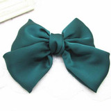 Quality Big Large Beautiful Girls' Silk Bow Barrette Hair Clips Women Hair Accessories Quality Big Large Beautiful Girls' Silk Bow Barrette Hair Clips Women Hair Accessories