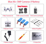 Quadcopter Tarantula X6 JJRC H16 RC Quadcopter With 2mp Or 5mp HD Camera 6-Axis 2.4GHz RC Helicopter RTF