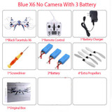 Quadcopter Tarantula X6 JJRC H16 RC Quadcopter With 2mp Or 5mp HD Camera 6-Axis 2.4GHz RC Helicopter RTF