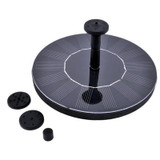 Qualified Solar Power Fountain Water Pump Spray Floating Panel for Pool Garden Pond Flow Watering Garden Ornaments Tool