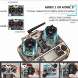 Quadcopters H6D FPV Mini Drones With Camera Hd With Camera Flying Helicopter Camera Professional Drones JJRC Rc Toys Dron Copter