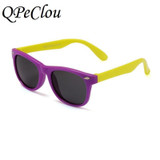 QPeClou Cute Children TR Polarized Sunglasses Kids Sun Glass Baby Boys Girls Glasses TAC Lunettes Gafas Child Oculos UV Protect
