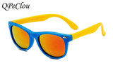 QPeClou Cute Children TR Polarized Sunglasses Kids Sun Glass Baby Boys Girls Glasses TAC Lunettes Gafas Child Oculos UV Protect