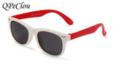 QPeClou Cute Children TR Polarized Sunglasses Kids Sun Glass Baby Boys Girls Glasses TAC Lunettes Gafas Child Oculos UV Protect