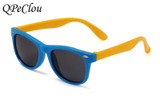 QPeClou Cute Children TR Polarized Sunglasses Kids Sun Glass Baby Boys Girls Glasses TAC Lunettes Gafas Child Oculos UV Protect