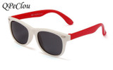 QPeClou Cute Children TR Polarized Sunglasses Kids Sun Glass Baby Boys Girls Glasses TAC Lunettes Gafas Child Oculos UV Protect
