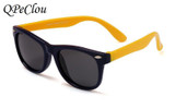 QPeClou Cute Children TR Polarized Sunglasses Kids Sun Glass Baby Boys Girls Glasses TAC Lunettes Gafas Child Oculos UV Protect