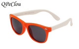 QPeClou Cute Children TR Polarized Sunglasses Kids Sun Glass Baby Boys Girls Glasses TAC Lunettes Gafas Child Oculos UV Protect