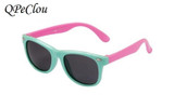 QPeClou Cute Children TR Polarized Sunglasses Kids Sun Glass Baby Boys Girls Glasses TAC Lunettes Gafas Child Oculos UV Protect