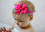 High Quality Cute Kids Headband Big Flowers Lace Newborn Elastic Hairbands Hair Accessories For Children Girls Headwear A279-2