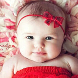 High Quality Cute Kids Headband Big Flowers Lace Newborn Elastic Hairbands Hair Accessories For Children Girls Headwear A279-2
