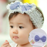 High Quality Cute Kids Headband Big Flowers Lace Newborn Elastic Hairbands Hair Accessories For Children Girls Headwear A279-2