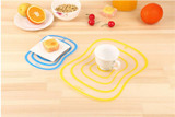 High quality Cutting board Portable Plastic Chopping Block Non-slip Frosted Antibacteria Vegetable Meat tabla de cortar cocina
