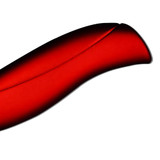 High quality ceramic knife set 3" paring 4" utility 5" slicing knife and black blade+red handle kitchen knives three-piece set