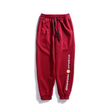High Quality Casual Pencil Pants Men 2017 New Fashion Letters Printing 100% Cotton Joggers Trousers Hip Hop Sweatpants For Men