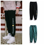 High Quality Casual Pencil Pants Men 2017 New Fashion Letters Printing 100% Cotton Joggers Trousers Hip Hop Sweatpants For Men
