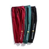 High Quality Casual Pencil Pants Men 2017 New Fashion Letters Printing 100% Cotton Joggers Trousers Hip Hop Sweatpants For Men