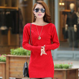 High quality cashmere sweater pullover high collar turtleneck sweater turn-down collar solid color women's basic sweater