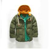 High Quality Boy Winter Coat kids clothes 2017 New Boys Blue winter coats &amp; Jacket kids Zipper jackets Boys thick Winter jacket