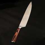 High quality 8"inch Utility Chef Knives Imitation Damascus steel kitchen Knives Sharp Cleaver Slicing Knives Gift Knife