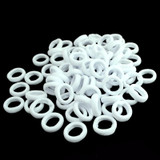 High Quality 50Pcs Child Kids Ponytail Holders Black White Colorful Hair Bands Hair Accessories For Girl Rubber Band Tie Gum
