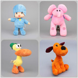 High Quality 4 Styles Pocoyo Elly &amp; Pato &amp; POCOYO &amp; Loula Stuffed Plush Toys Brinquedos Children Soft Toys