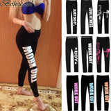 Bohocotol Drop Shipping Hot Women Pants Womens Trouses Fashion gun Cotton Blend Pant Capris Black Soft Fitness plus size