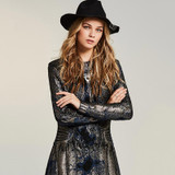 Bohoartist Women Long Slim Sweater 2017 Autumn Patchwork Color Fashion Trend O Neck Long Sleeve Knitwear Dress Sweater New Fall