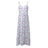 Bohemian Vintage Floral Print Pregnant Maxi Long Dress 2018 Summer Women Casual Loose Sexy Beach Vestidos Maternity Clothings