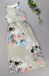Bohemian Floral Print Summer Dresses 2017 Sundress Sleeveless Sexy Maxi Dress Casual Beach Women Dress Long Vestidos Mujer LX328