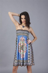Bohemian European Style Women Dress Quality Low Price Sexy Clothes Vintage Ropa Mujer Print Beach Summer Dress Vestidos De Festa