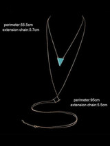 Bohemia Turquoise Halterneck Body Chain Accessories