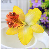 Bohemia Style Bridal Flower Orchid Leopard Hair Clip Beauty Hairpins Barrette Wedding Decoration Hair Accessories Beach Hairwear Bohemia Style Bridal Flower Orchid Leopard Hair Clip Beauty Hairpins Barrette Wedding Decoration Hair Accessories Beach Hairwear
