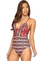 Bohemia One-piece Bikini Swimwear