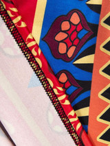 Bohemia Floral-Printed Big Hemline Skirt Bottoms