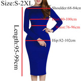 Bodycon Dress Women Sexy Bandage Dress Party Dress Stretch Back Full Zipper Fitted Sleeve Robe Femme Vestidos
