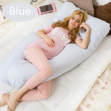 Body Pillows Sleeping Pregnancy Pillow Belly Contoured Maternity U Shaped Removable Cover 130*70cm