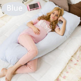 Body Pillows Sleeping Pregnancy Pillow Belly Contoured Maternity U Shaped Removable Cover 130*70cm